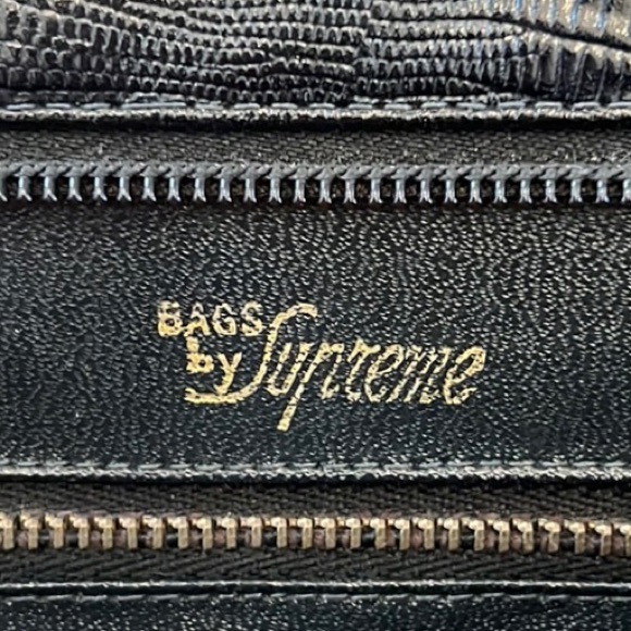 70s “Bags by Supreme” Exotic Patchwork Genuine Snakeskin/Python/Lizard Hand-Bag - Picture 14 of 16